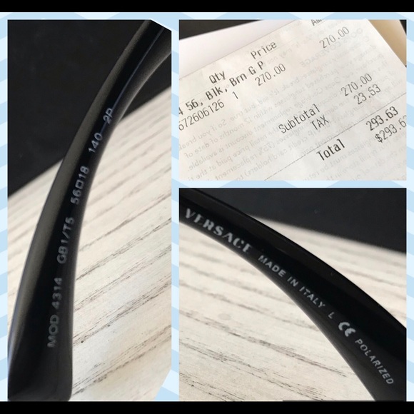 💯%AUTHENTIC versace sunglasses,glasses,price drop - Picture 6 of 8